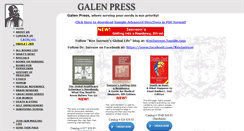 Desktop Screenshot of galenpress.com